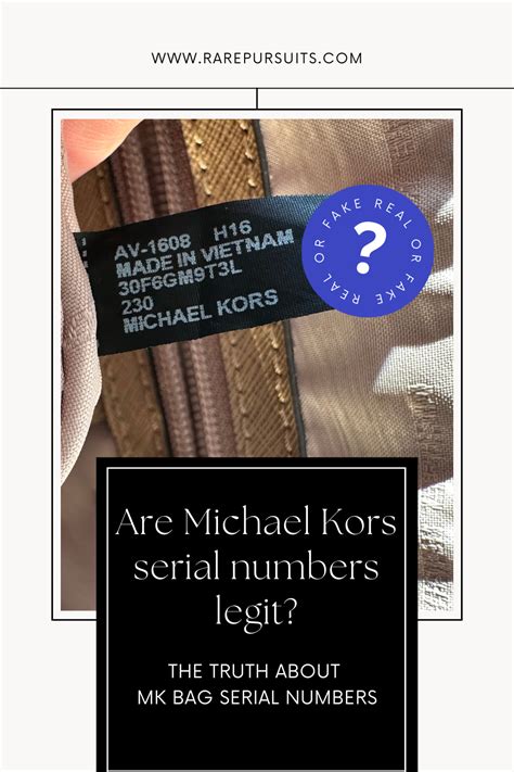 michael kors watch serial number|check michael kors serial number.